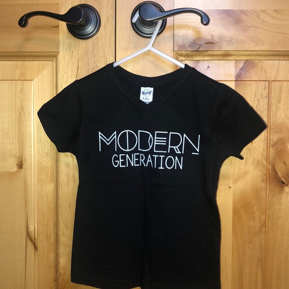 Modern Generation Tee Black sz 3T - Picture 1 of 2